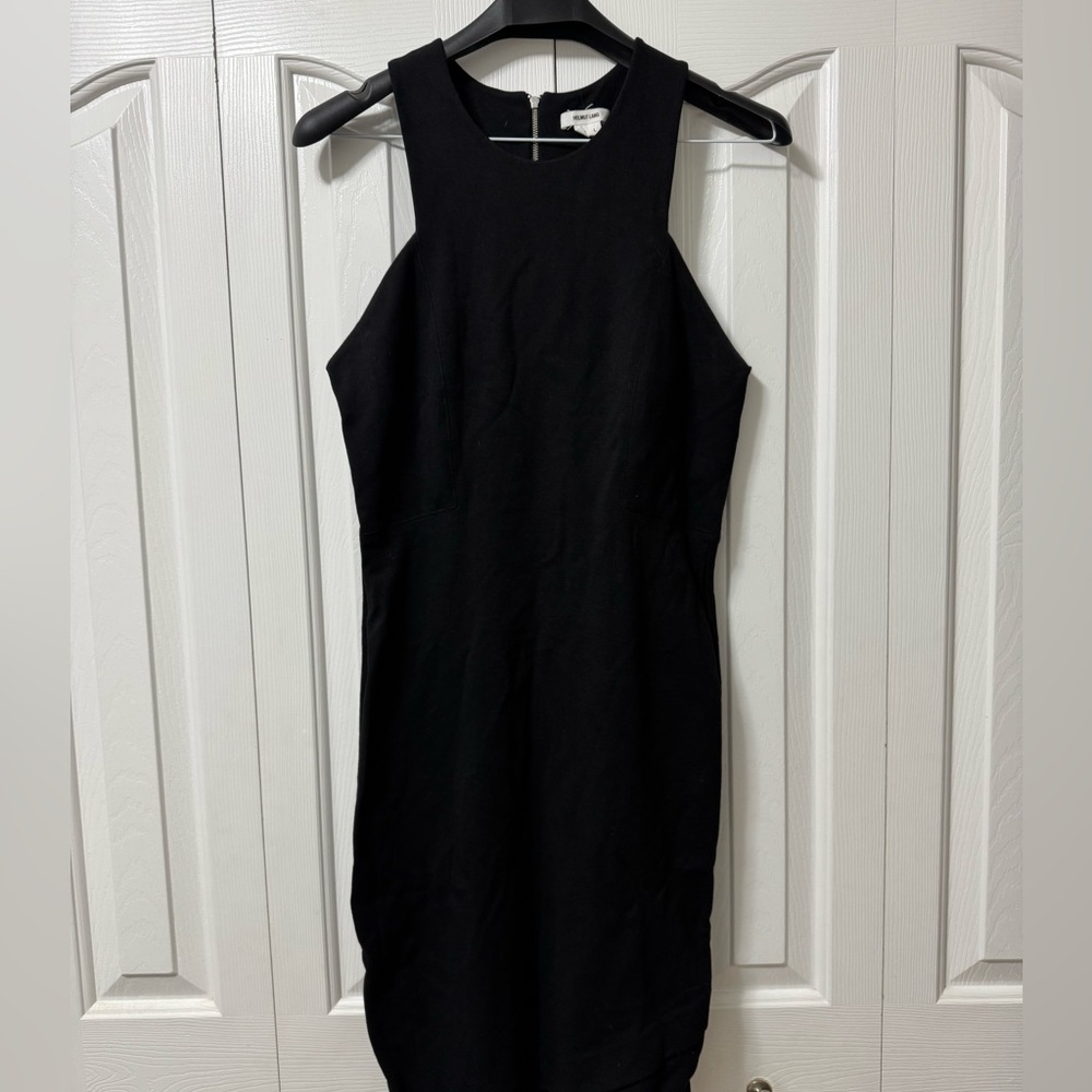 Helmut Lang Black Sleeveless Dress